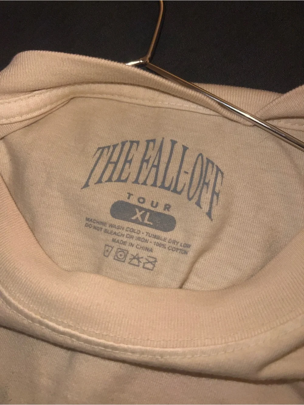 J COLE THE FALL OFF TOUR SHIRT
